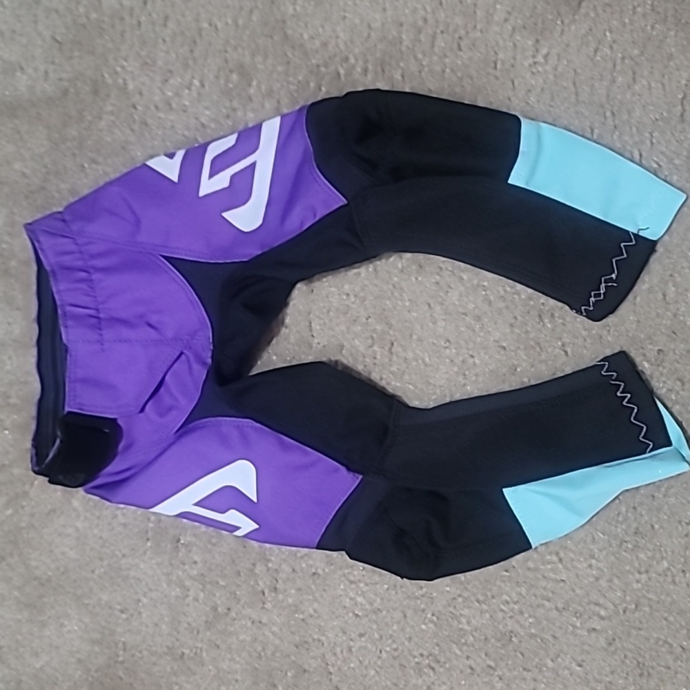 Kids Purple and Black Pants